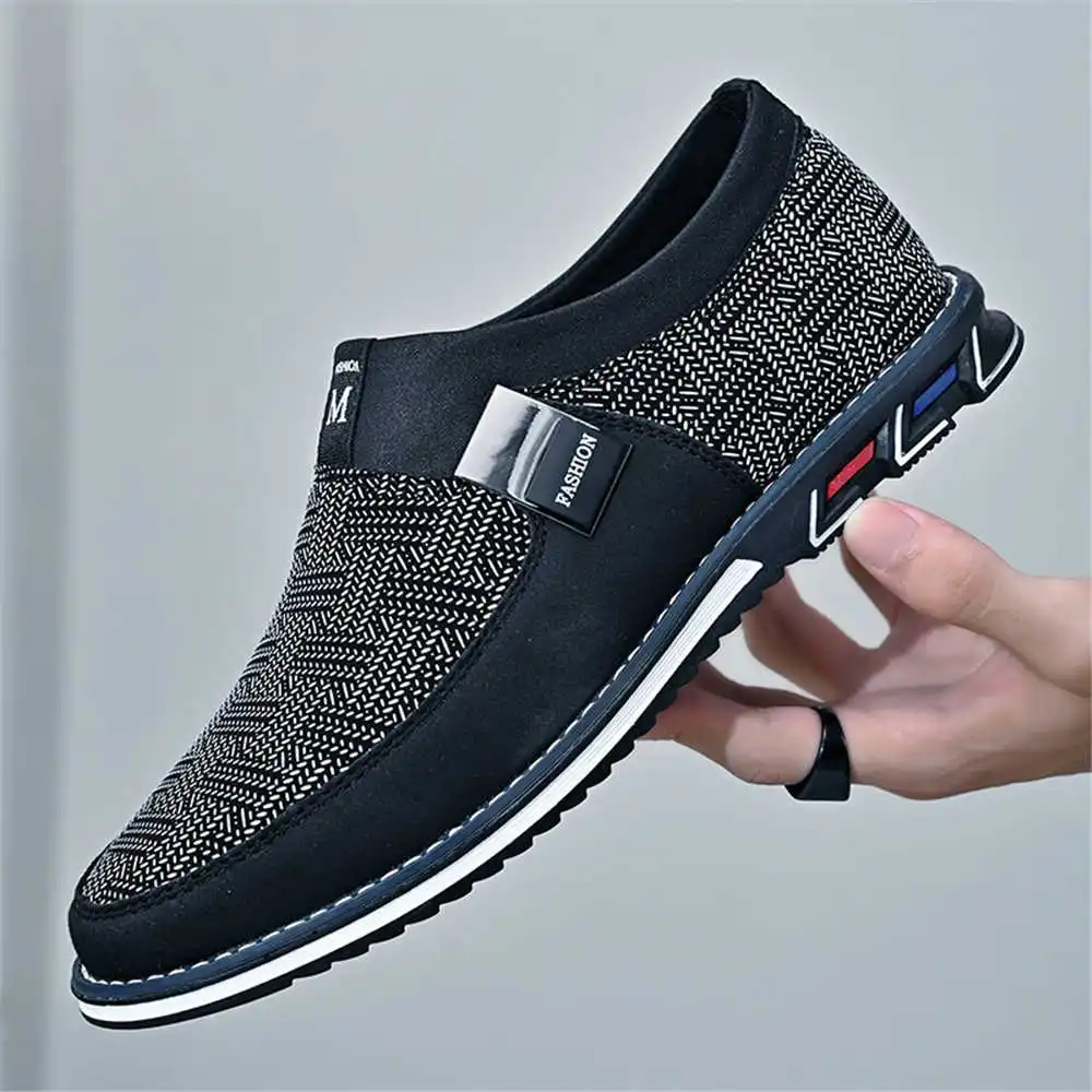 Men'S Formal Wear Uk - สีน้ําเงินเข้ม 44-45 ฤดูร้อนรองเท้าขายเดิน Beige รองเท้าผ้าใบผู้ชาย Mens