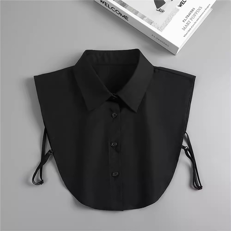 Men'S Formal Wear Ties - ปกเสื้อปลอมแบบถอดได้ สวมใส่สบาย เหมาะสำหรับธุรกิจ สำหรับผู้ชายและผู้หญิง ชุดทำงาน