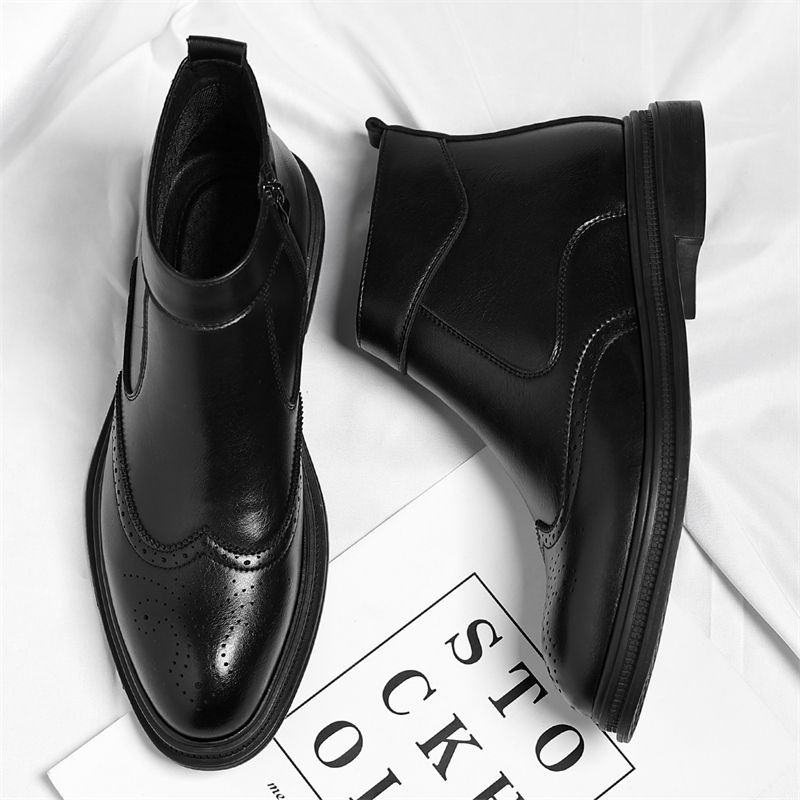 รองเท้าบูทหุ้มข้อสูงสำหรับผู้ช - Men'S Formal Style บทวิจารณ์และราคา