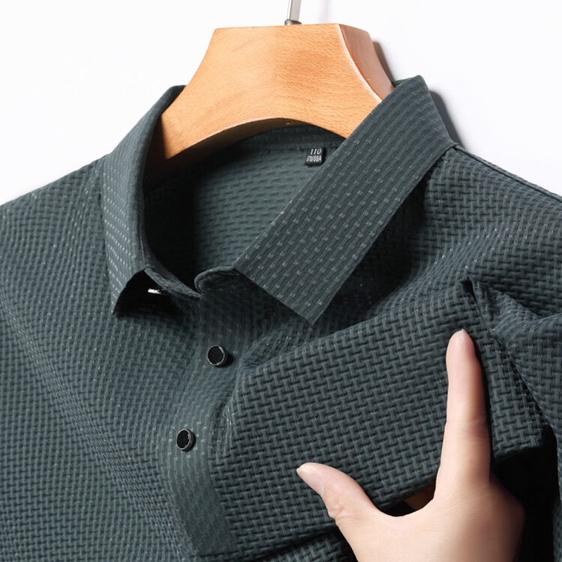 เสื้อโปโลผ้าฝ้ายพรีเมี่ยมผู้ชา - Men'S Polo Formal Wear บทวิจารณ์และราคา