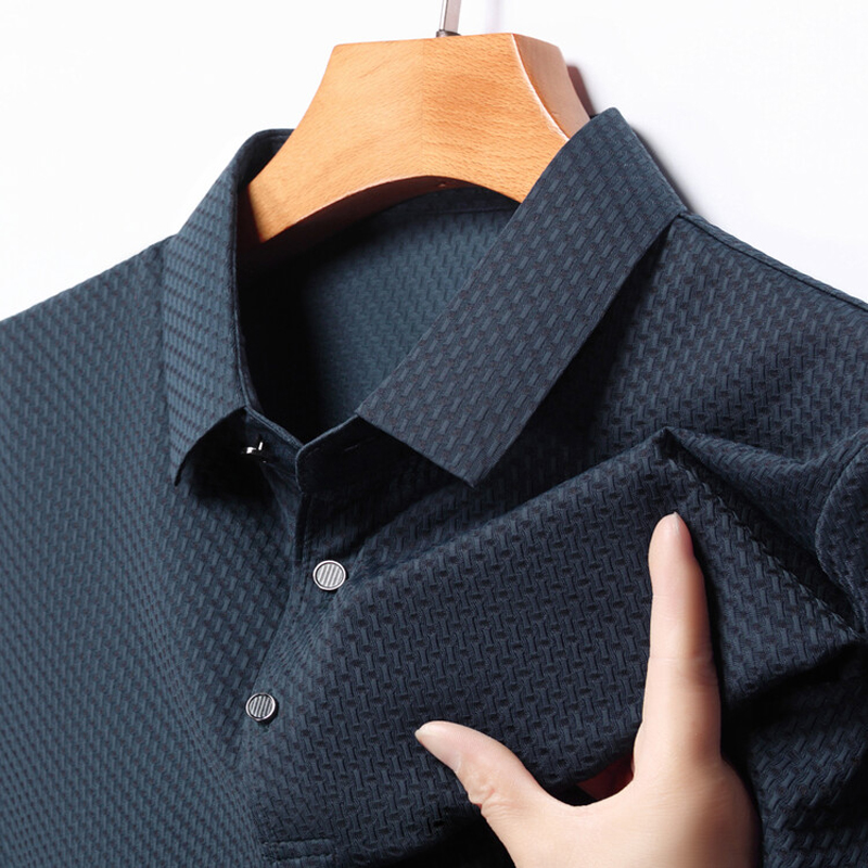 เสื้อโปโลผ้าฝ้ายพรีเมี่ยมผู้ชา - Men'S Polo Formal Wear บทวิจารณ์และราคา