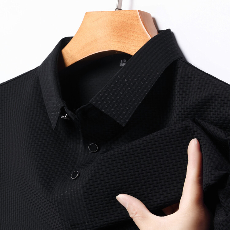 เสื้อโปโลผ้าฝ้ายพรีเมี่ยมผู้ชา - Men'S Polo Formal Wear บทวิจารณ์และราคา