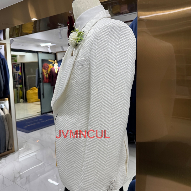 ชุดสูทผู้ชาย 3 ชิ้น ทรงเข้ารูป - Men'S Formal Wear For Reception บทวิจารณ์และราคา