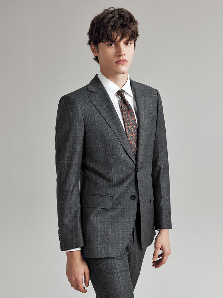 ขนสัตว์ 100% ชุดสําหรับชาย SLI - Men Formal Wear For Summer บทวิจารณ์และราคา
