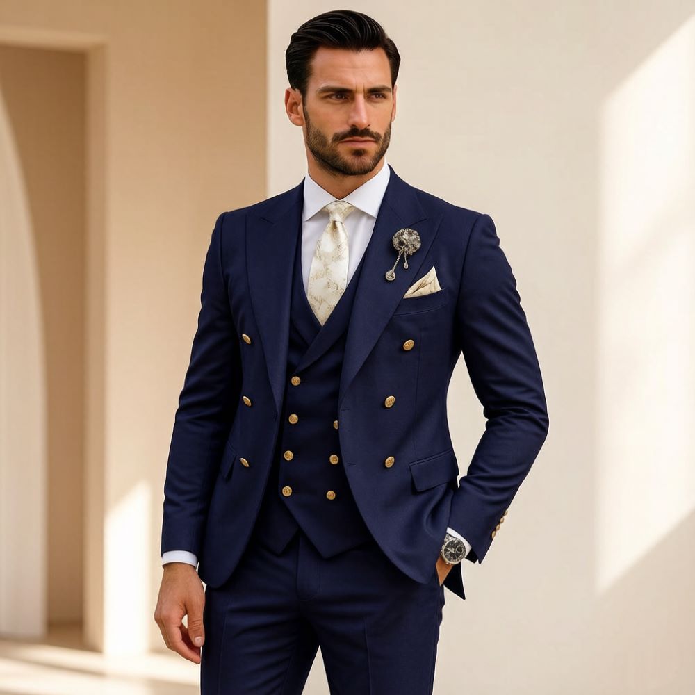 ชุดสูทแต่งงานสีงาช้างสำหรับผู้ - Men Formal Wear Modern บทวิจารณ์และราคา
