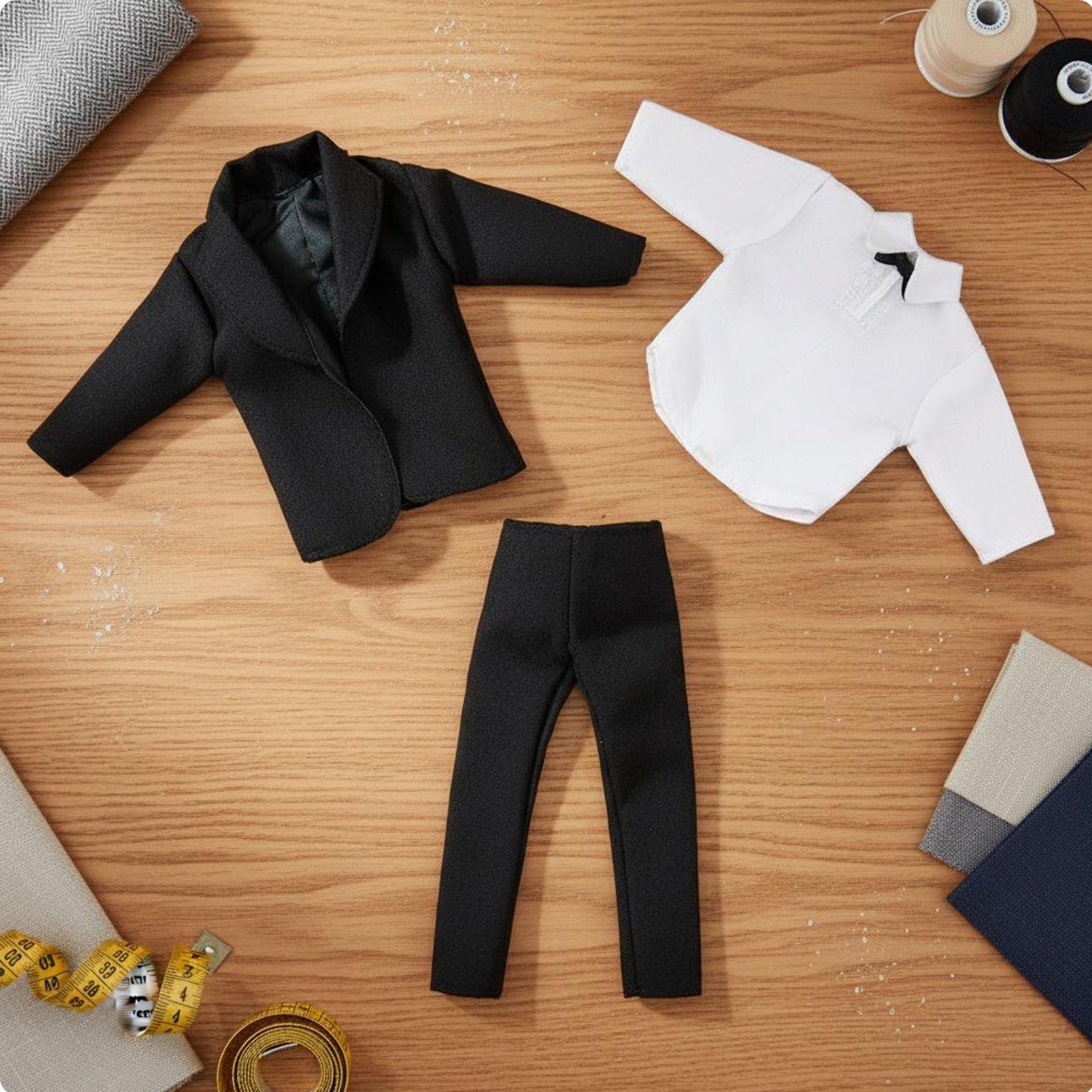 ชุดสูทผู้ชายคลาสสิกสำหรับตุ๊กต - Men'S Formal Style บทวิจารณ์และราคา