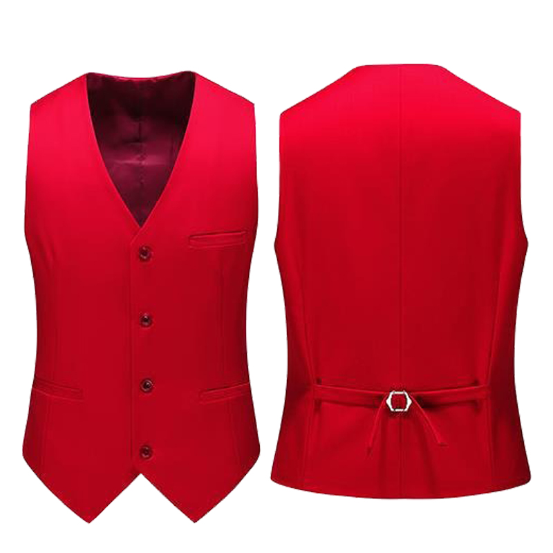 เสื้อกั๊กผู้ชาย 19 สี สีพื้น แ - Men'S Used Formal Wear บทวิจารณ์และราคา