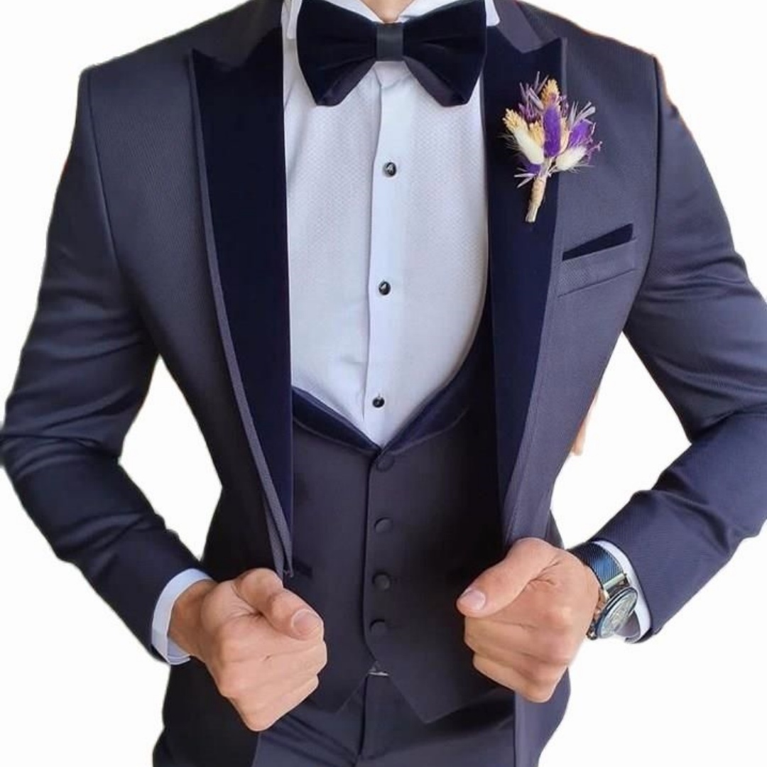 ชุดทักซิโด้ผู้ชายทรงเข้ารูป 3  - Men'S Formal Wear Not Suit บทวิจารณ์และราคา