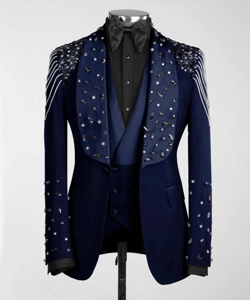 หรูหราสูทแต่งงานสำหรับชาย 3 ชิ - Men Formal Wear Modern บทวิจารณ์และราคา