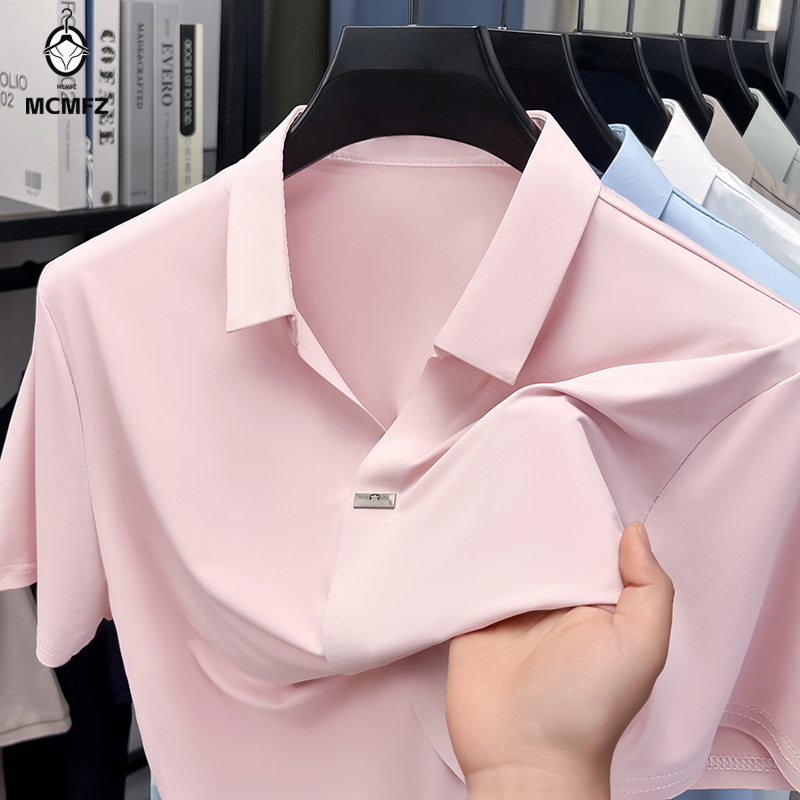 เสื้อเชิ้ตผู้ชายปกเรียบแบบซ่อน - Men Formal Wear For Summer บทวิจารณ์และราคา