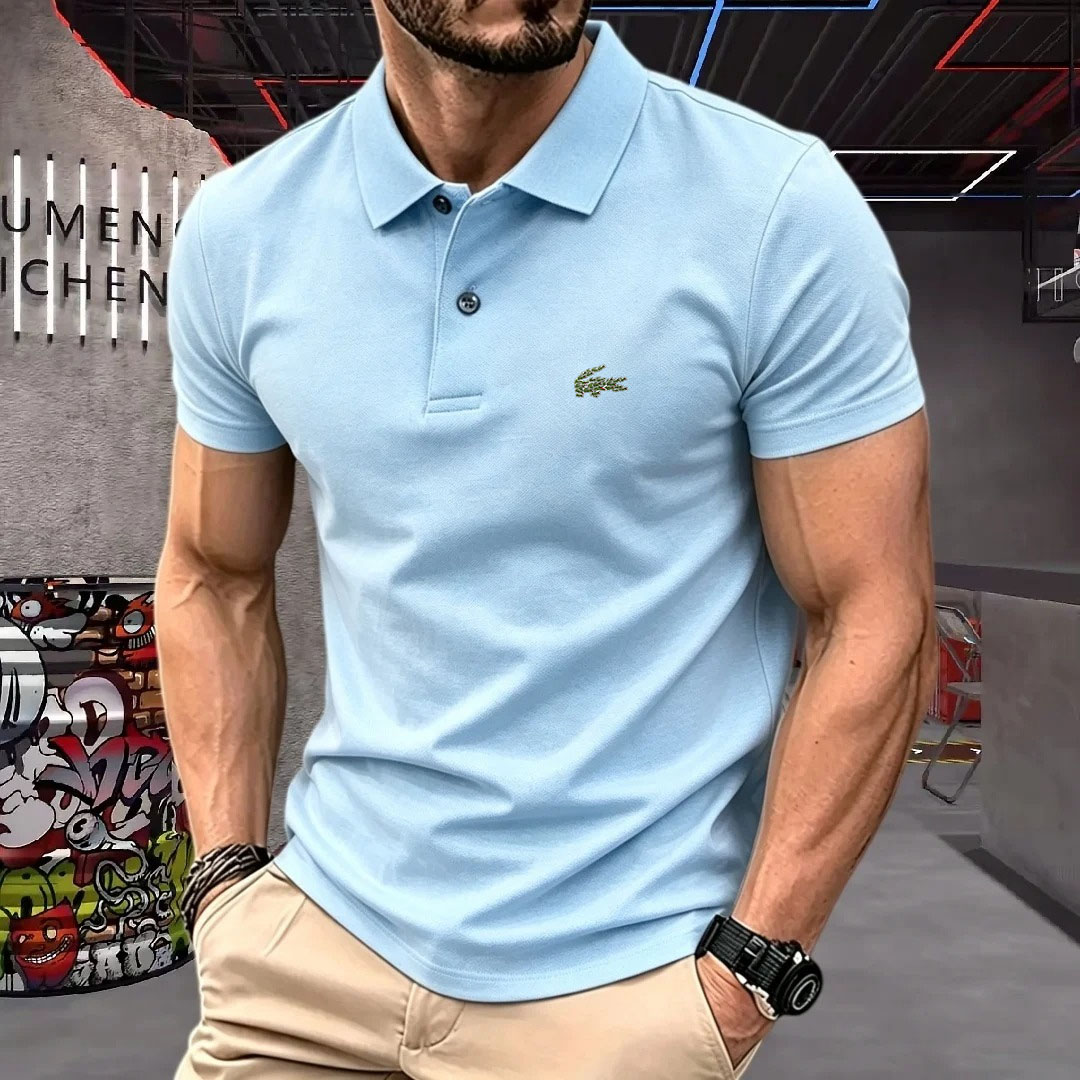 เสื้อโปโลแขนสั้นผู้ชาย ปกติดกร - Men'S Used Formal Wear บทวิจารณ์และราคา