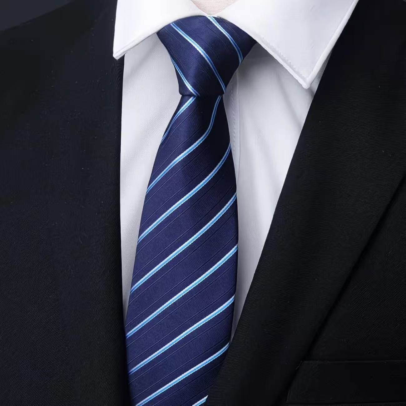 เนคไทผู้ชายแบบซิป 6 ชิ้น กว้าง - Men'S Formal Wear Ties บทวิจารณ์และราคา