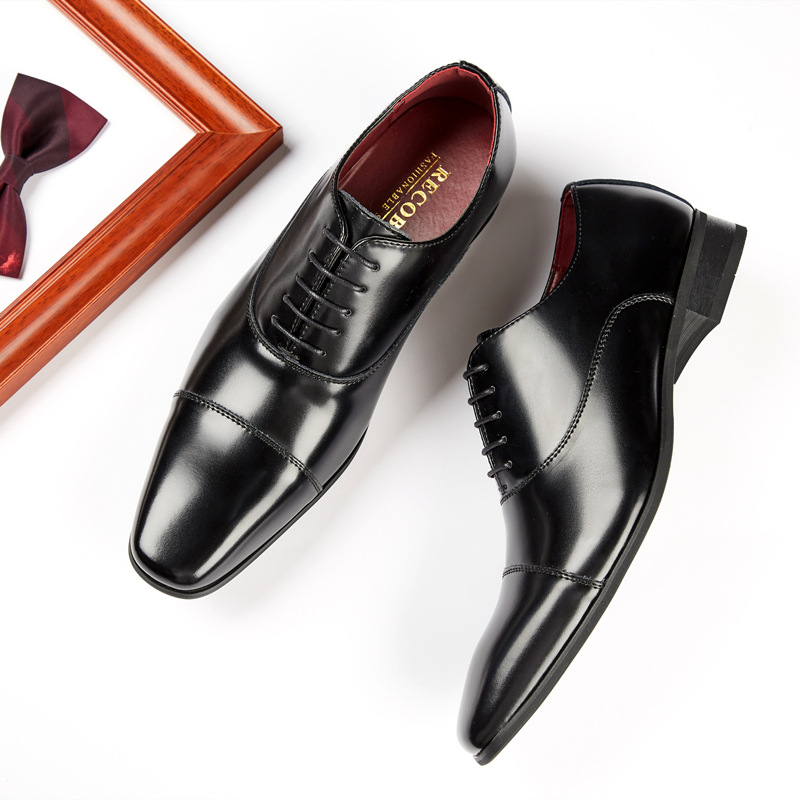 รองเท้าเดรสหนังผู้ชายแฟชั่นใหม - Men'S Used Formal Wear บทวิจารณ์และราคา