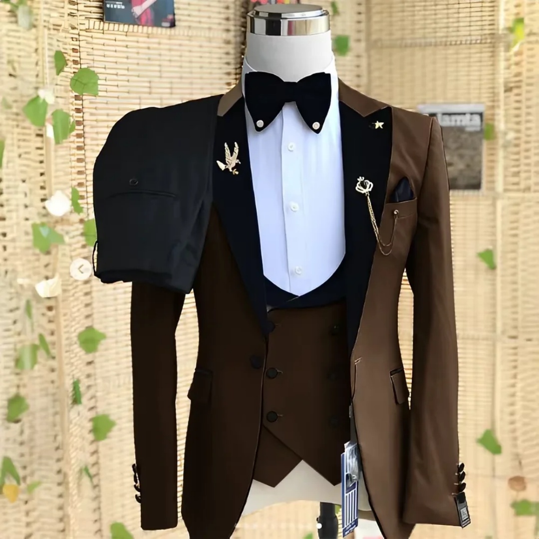 ชุดทักซิโด้ผู้ชายทรงสลิมฟิต 3  - Men'S Formal Wear Not Suit บทวิจารณ์และราคา
