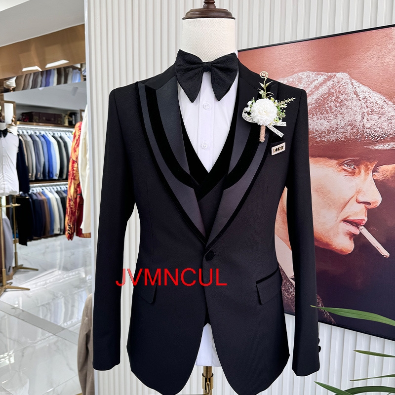 ชุดสูทผู้ชาย 3 ชิ้น ทรงเข้ารูป - Men'S Formal Wear For Reception บทวิจารณ์และราคา