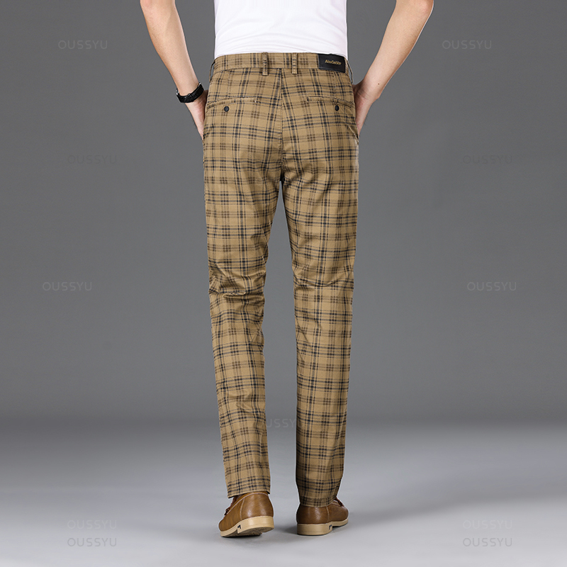 Oussyu กางเกงขายาวกางเกงขายาวล - Men'S Formal Style บทวิจารณ์และราคา