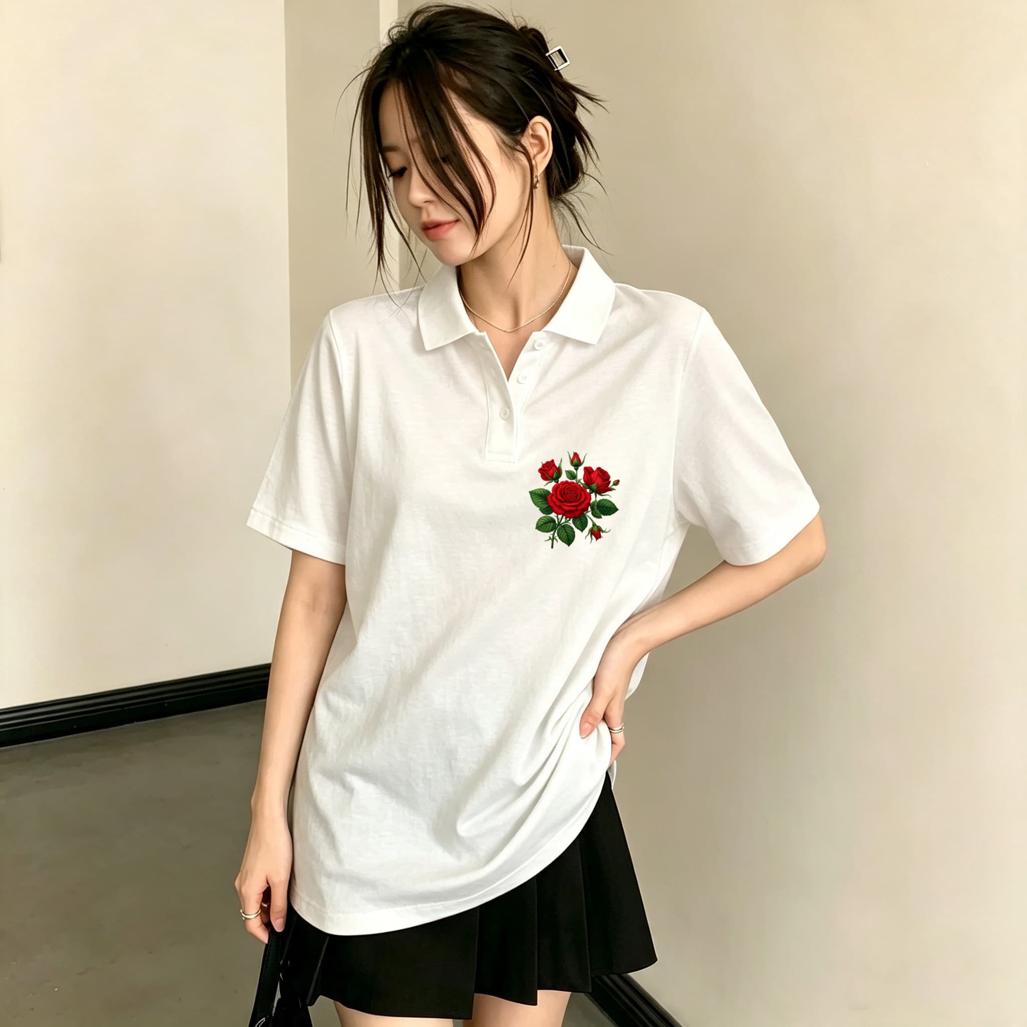 เสื้อโปโลสีดำลำลองสำหรับเด็กผู - Men'S Polo Formal Wear บทวิจารณ์และราคา