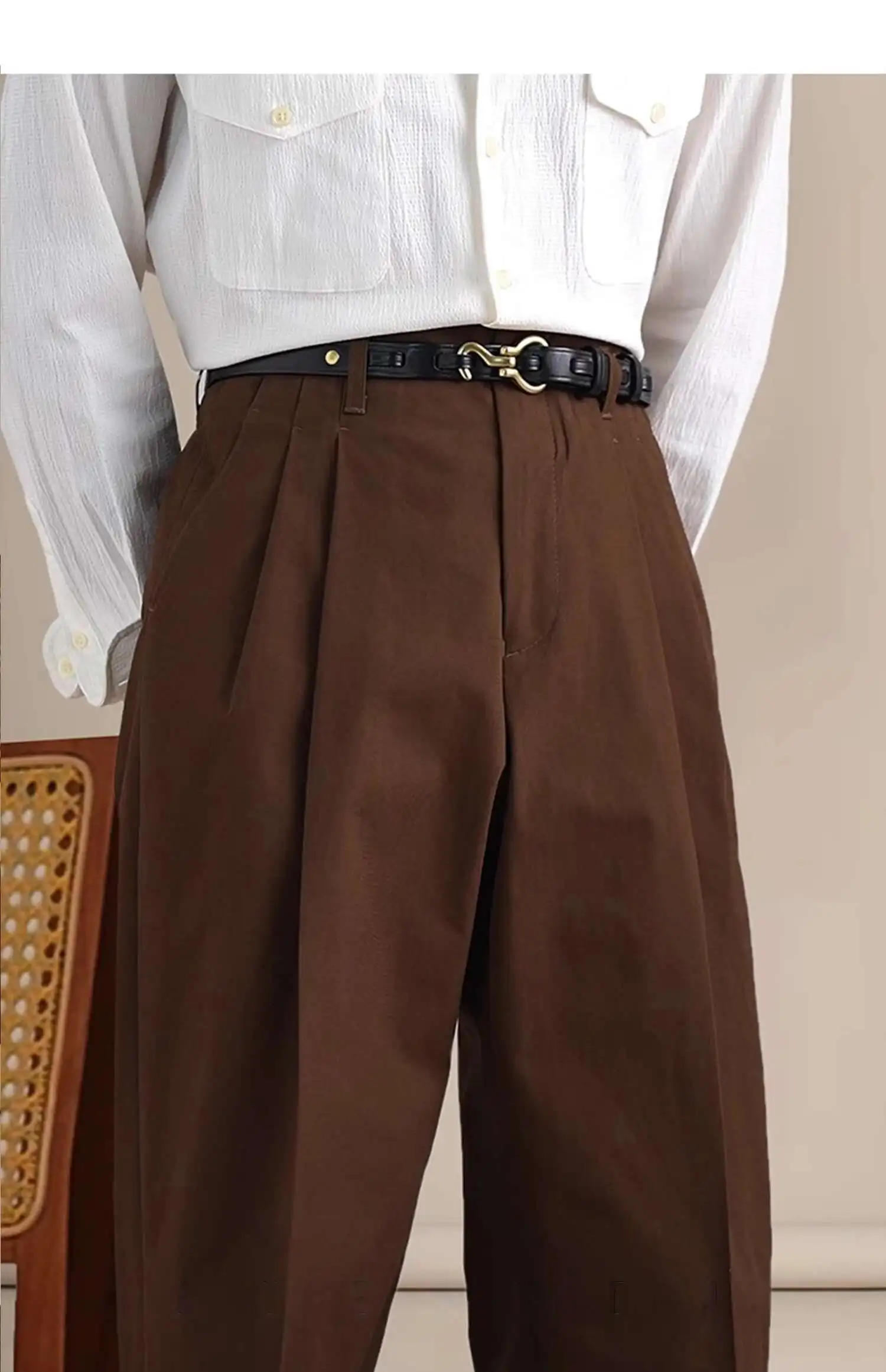 ผู้ชายกางเกงผู้ชายอินเทรนด์ผ้า - Men'S Formal Style บทวิจารณ์และราคา