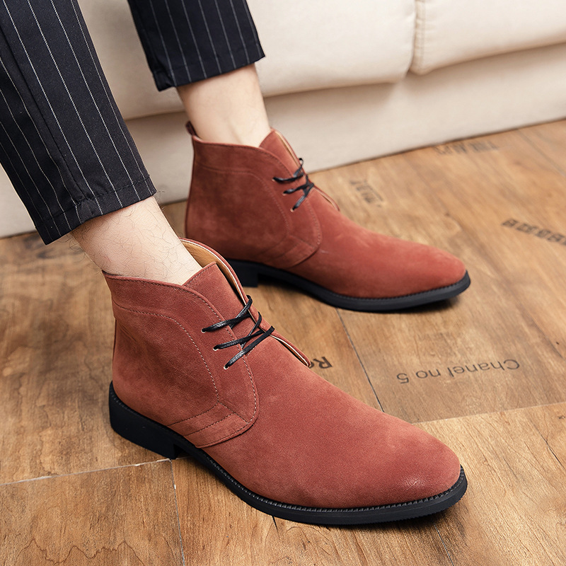รองเท้าบูทเชลซีผู้ชายรุ่นใหม่ข - Men'S Formal Style บทวิจารณ์และราคา