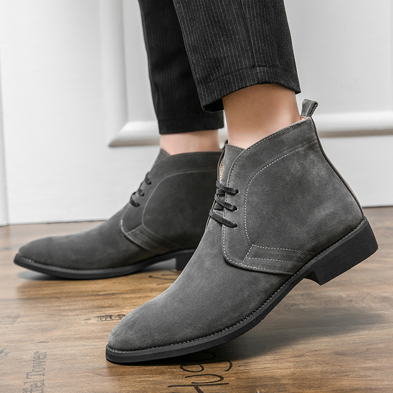 รองเท้าบูทเชลซีผู้ชายรุ่นใหม่ข - Men'S Formal Style บทวิจารณ์และราคา